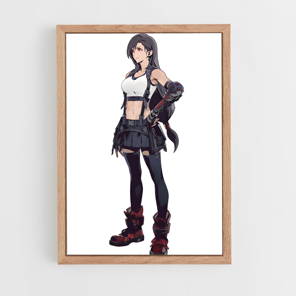 Poster Tifa, la Légende – affiche Final Fantasy (vue 4)
